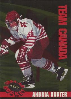 1994-95 Classic - Women of Hockey #W17 Andria Hunter Front