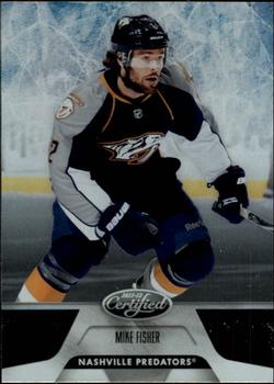 2011-12 Panini Certified #74 Mike Fisher Front
