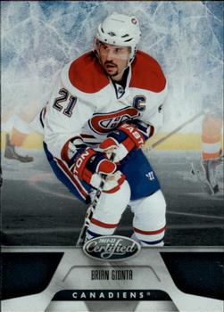 2011-12 Panini Certified #79 Brian Gionta Front