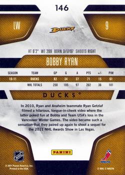 2011-12 Panini Certified #146 Bobby Ryan Back