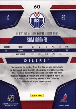 2011-12 Panini Certified #60 Sam Gagner Back