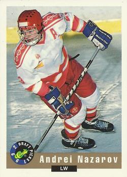 1992 Classic Draft Picks #7 Andrei Nazarov Front