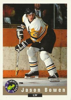 1992 Classic Draft Picks #9 Jason Bowen Front