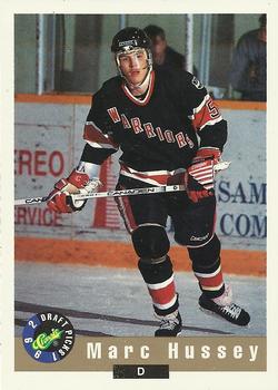 1992 Classic Draft Picks #18 Marc Hussey Front