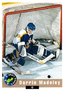 1992 Classic Draft Picks #65 Darrin Madeley Front
