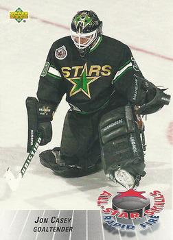 1992-93 Upper Deck All-Star Locker Series #40 Jon Casey Front