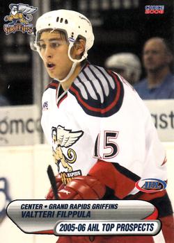 2005-06 Choice AHL Top Prospects #14 Valtteri Filppula Front