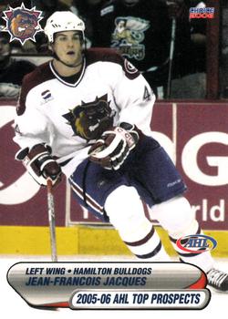2005-06 Choice AHL Top Prospects #20 Jean-Francois Jacques Front