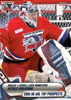 2005-06 Choice AHL Top Prospects #22 Vitaly Kolesnik Front
