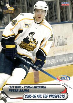 2005-06 Choice AHL Top Prospects #36 Peter Sejna Front