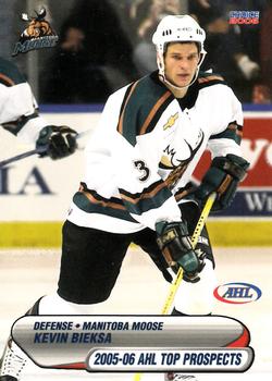 2005-06 Choice AHL Top Prospects #3 Kevin Bieksa Front