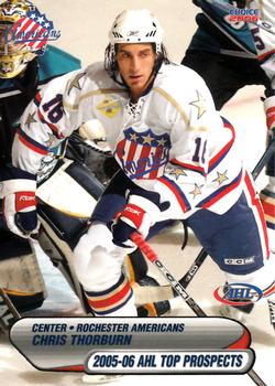 2005-06 Choice AHL Top Prospects #43 Chris Thorburn Front