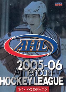 2005-06 Choice AHL Top Prospects #50 Checklist Front