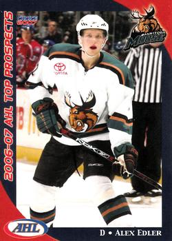 2006-07 Choice AHL Top Prospects #24 Alex Edler Front