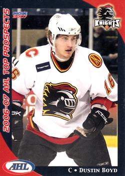 2006-07 Choice AHL Top Prospects #30 Dustin Boyd Front