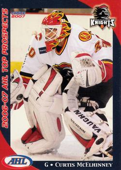 2006-07 Choice AHL Top Prospects #31 Curtis McElhinney Front
