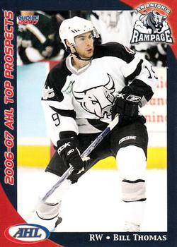 2006-07 Choice AHL Top Prospects #40 Bill Thomas Front