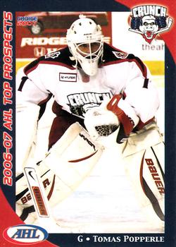 2006-07 Choice AHL Top Prospects #43 Tomas Popperle Front