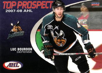 2007-08 Choice AHL Top Prospects #24 Luc Bourdon Front