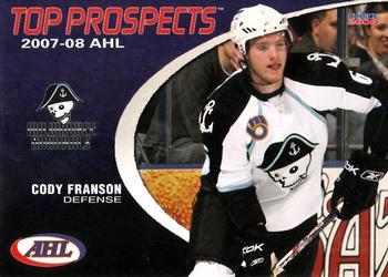 2007-08 Choice AHL Top Prospects #27 Cody Franson Front