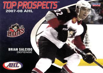 2007-08 Choice AHL Top Prospects #34 Brian Salcido Front