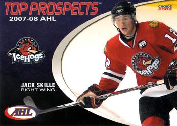 2007-08 Choice AHL Top Prospects #42 Jack Skille Front