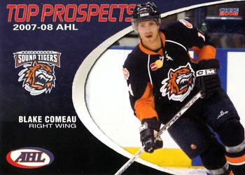 2007-08 Choice AHL Top Prospects #5 Blake Comeau Front