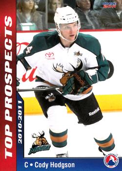 2010-11 Choice AHL Top Prospects #20 Cody Hodgson Front
