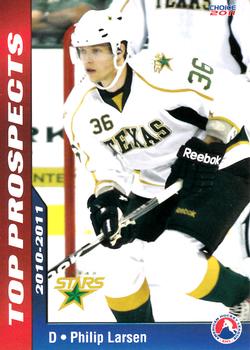 2010-11 Choice AHL Top Prospects #26 Philip Larsen Front