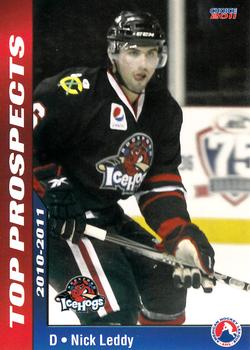 2010-11 Choice AHL Top Prospects #27 Nick Leddy Front