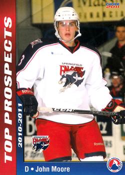 2010-11 Choice AHL Top Prospects #31 John Moore Front