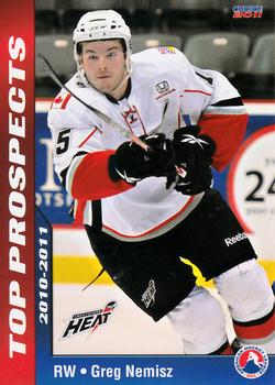 2010-11 Choice AHL Top Prospects #32 Greg Nemisz Front
