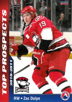 2010-11 Choice AHL Top Prospects #44 Zac Dalpe Front