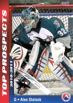 2010-11 Choice AHL Top Prospects #45 Alex Stalock Front