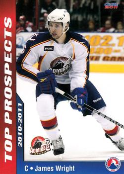 2010-11 Choice AHL Top Prospects #49 James Wright Front