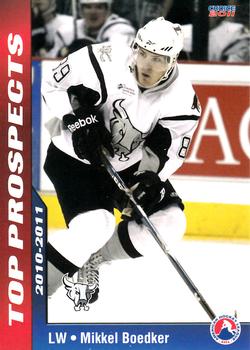 2010-11 Choice AHL Top Prospects #6 Mikkel Boedker Front