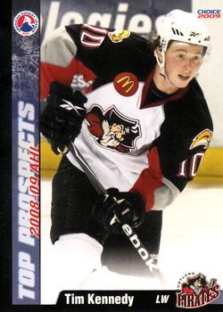 2008-09 Choice AHL Top Prospects #32 Tim Kennedy Front