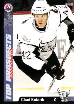 2008-09 Choice AHL Top Prospects #40 Chad Kolarik Front