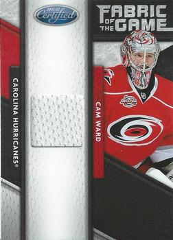 2011-12 Panini Certified - Fabric of the Game #30 Cam Ward Front