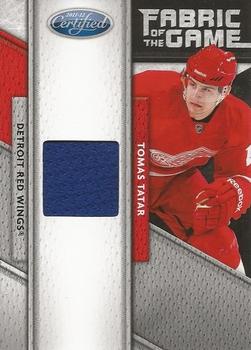 2011-12 Panini Certified - Fabric of the Game #52 Tomas Tatar Front