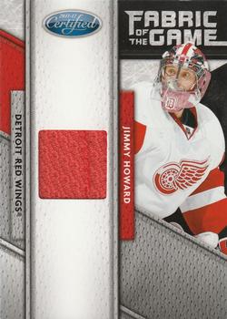 2011-12 Panini Certified - Fabric of the Game #55 Jimmy Howard Front