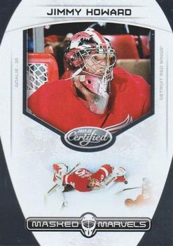 2011-12 Panini Certified - Masked Marvels #20 Jimmy Howard Front