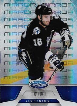 2011-12 Panini Certified - Mirror Blue #59 Teddy Purcell Front