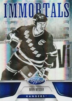 2011-12 Panini Certified - Mirror Blue #169 Mark Messier Front