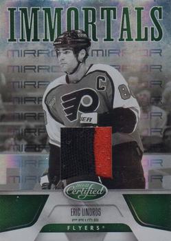2011-12 Panini Certified - Mirror Emerald Materials Prime #152 Eric Lindros Front