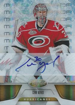2011-12 Panini Certified - Mirror Gold Signatures #17 Cam Ward Front