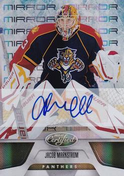 2011-12 Panini Certified - Mirror Gold Signatures #77 Jacob Markstrom Front