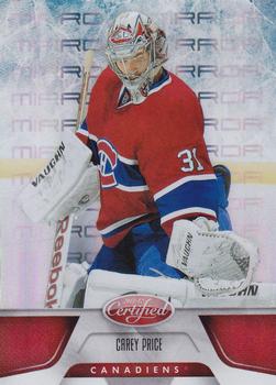 2011-12 Panini Certified - Mirror Red #109 Carey Price Front