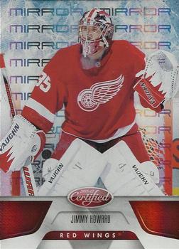 2011-12 Panini Certified - Mirror Red #145 Jimmy Howard Front