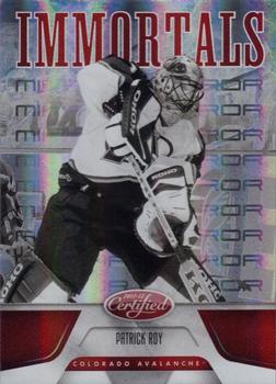 2011-12 Panini Certified - Mirror Red #157 Patrick Roy Front